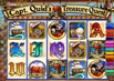 Click Here To Enlarge Captain Quids Treasure Chest and Bonus Game Review