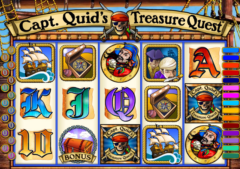 Captain Quids Treasure Chest Slot